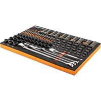97-Piece Bolt Biter Mechanics Tool Set in Foam Storage Tray Groupe Belzile Dickner