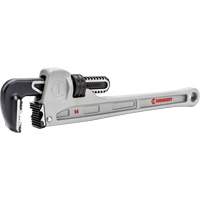 Cl&eacute; &agrave; tuyau &agrave; m&acirc;choires K9, Cap des m&acirc;choires 2-3/8", Longueur 14", Fini Rev&ecirc;tement en poudre, Prise Non-ergonomique Groupe Belzile Dickner