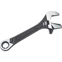 11-Piece Pass-Thru X6 Adjustable Wrench & Spline Socket Set, 13" L, 2-27/50" Max Width, Black Phosphate Groupe Belzile Dickner