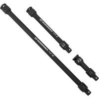 Jeu de rallonges &agrave; chocs verrouillables 3 mcx, Prise de 3/8", Fini Phosphate de mangan&egrave;se, 3 M Groupe Belzile Dickner