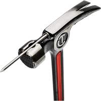 Steel Milled-Face Framing Hammer, 22 oz., Solid Steel Handle, 16" L Groupe Belzile Dickner