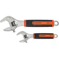 Quick-Fit-Jaw Adjustable Wrench Set, Adjustable, 2 Pieces, Imperial and Metric Groupe Belzile Dickner