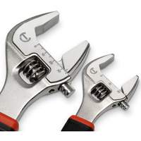 Quick-Fit-Jaw Adjustable Wrench Set, Adjustable, 2 Pieces, Imperial and Metric Groupe Belzile Dickner