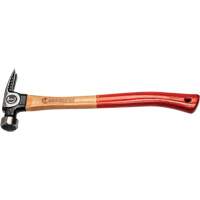 Milled-Face Framing Hammer, 22 oz., Wood Handle, 18" L Groupe Belzile Dickner