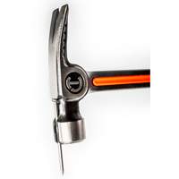 Milled-Face Framing Hammer, 28 oz., Solid Steel Handle, 16" L Groupe Belzile Dickner