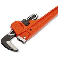 Cl&eacute; pour tuyau SLIM JAW, Cap des m&acirc;choires 1-9/10", Longueur 10", Fini Rev&ecirc;tement en poudre, Prise Non-ergonomique Groupe Belzile Dickner