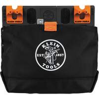 Bucket Work CentreS-Hook Hardware Pouch Module, Nylon, 1 Pockets, Black/Orange Groupe Belzile Dickner