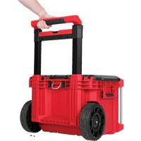 PACKOUT Rolling Tool Box, 18" x 22" x 19-1/2", Black/Red Groupe Belzile Dickner