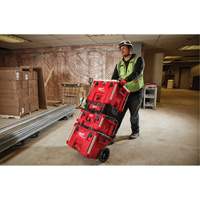 PACKOUT Rolling Tool Box, 18" x 22" x 19-1/2", Black/Red Groupe Belzile Dickner