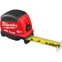 Wide Blade Tape Measure, 1-3/8" x 40' Groupe Belzile Dickner