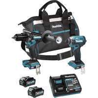 XGT Brushless 2-Tool Combo Kit, Lithium-Ion, 40 V Groupe Belzile Dickner