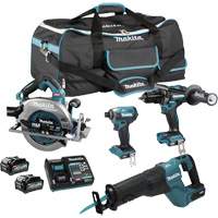 XGT Brushless 4-Tool Combo Kit, Lithium-Ion, 40 V Groupe Belzile Dickner