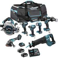 XGT Brushless 7-Tool Combo Kit, Lithium-Ion, 40 V Groupe Belzile Dickner