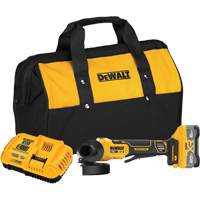 MAX* XR&reg; Brushless Cordless Angle Grinder Kit with XR POWERPACK, 4-1/2" - 5" Wheel, 20 V Groupe Belzile Dickner