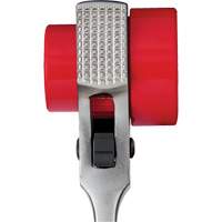 Cl&eacute; &agrave; cliquet 5 en 1 pour monteur de ligne avec face de frappe frais&eacute;e, Prise de 3/4"/1"/1-1/8", Poign&eacute;e Ergonomique Groupe Belzile Dickner