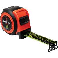  CONTROLTOUCH NITE EYE Tape Measure, 1-3/16" x 16', SAE Graduations Groupe Belzile Dickner