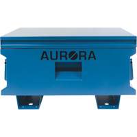 Coffre &agrave; outils de chantier, 33" x 20-3/10" x 18-3/10", Acier, Bleu Groupe Belzile Dickner