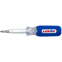 6-in-1 Multi-Bit Screwdriver, Textured Handle Groupe Belzile Dickner