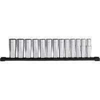 12-Point Deep Well Metric Socket Set, 13 Pcs, 1/2" Drive Size, Deep Groupe Belzile Dickner