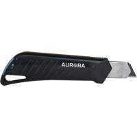 18mm Professional Knife with Ratchet, Stainless Steel, Heavy-Duty, Plastic Handle Groupe Belzile Dickner