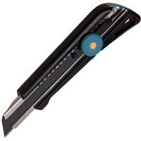 18mm Professional Knife with Ratchet, Stainless Steel, Heavy-Duty, Plastic Handle Groupe Belzile Dickner