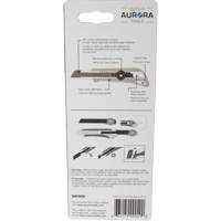 18mm Professional Knife with Ratchet, Stainless Steel, Heavy-Duty, Plastic Handle Groupe Belzile Dickner