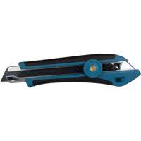 18mm Professional Knife, Stainless Steel, Heavy-Duty, Rubber Handle Groupe Belzile Dickner