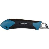 18mm Professional Knife, Stainless Steel, Heavy-Duty, Rubber Handle Groupe Belzile Dickner