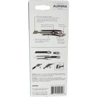 18mm Professional Knife, Stainless Steel, Heavy-Duty, Rubber Handle Groupe Belzile Dickner