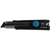 25mm Retractable Knife, Stainless Steel, Heavy-Duty, Rubber Handle Groupe Belzile Dickner