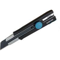 25mm Retractable Knife, Stainless Steel, Heavy-Duty, Rubber Handle Groupe Belzile Dickner