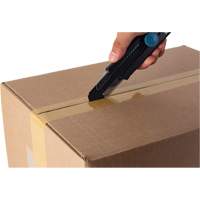 25mm Retractable Knife, Stainless Steel, Heavy-Duty, Rubber Handle Groupe Belzile Dickner