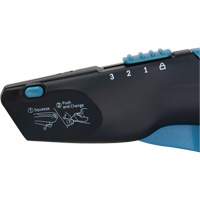 Retractable Safety Knife , Stainless Steel, Heavy-Duty, Plastic/Aluminum Handle Groupe Belzile Dickner