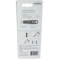 Standard-Duty Retractable Safety Knife, Stainless Steel, Rubber Handle Groupe Belzile Dickner