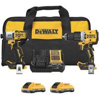 XR&reg; 2-Tool Hammer Drill/Impact Combo Kit with POWERPACK Batteries, Lithium-Ion, 20 V Groupe Belzile Dickner
