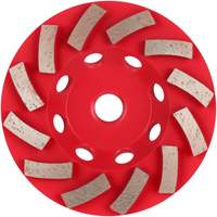 Meule boisseau diamant&eacute;e &agrave; 12 segments Turbo DIAMOND MAX Groupe Belzile Dickner