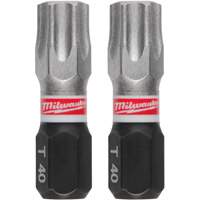 SHOCKWAVE Impact Duty Insert Bits, Torx, T-40 Groupe Belzile Dickner