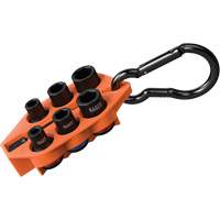 Jeu de douilles &agrave; chocs SAE pr&ecirc;t &agrave; emporter, 7 Mcx, Chocs, Prise de 3/8" Groupe Belzile Dickner