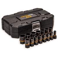 Jeu de douilles d'extraction Bolt Biter, 15 Mcx, Chocs, Prise de 1/4"/3/8" Groupe Belzile Dickner