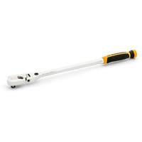 Cl&eacute; &agrave; cliquet &agrave; t&ecirc;te flexible verrouillable 120XP avec poign&eacute;e double mat&eacute;riau Groupe Belzile Dickner