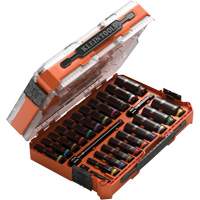 KNECT Drive Socket Set, 23 Pcs, Impact, 3/8" Drive Size, Deep Groupe Belzile Dickner
