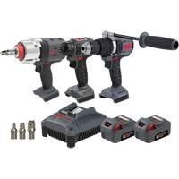 Screwdriver, Hammer Drill & Impact Driver Combo Tool Kit, Lithium-Ion, 20 V Groupe Belzile Dickner