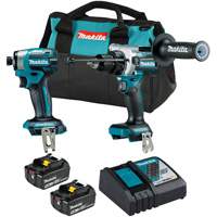 LXT Brushless Cordless Impact Driver & Hammer Drill/Driver Combo Kit, Lithium-Ion, 18 V Groupe Belzile Dickner