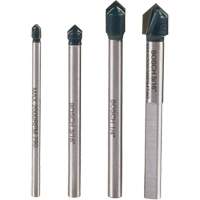 Glass & Tile Drill Bit Set, 4 Pieces, Carbide Groupe Belzile Dickner