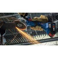Brushless Angle Grinder with Slide Switch, 4-1/2" Wheel, 18 V Groupe Belzile Dickner
