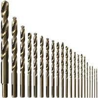 Drill Bit Set, 21 Pieces, Cobalt Groupe Belzile Dickner