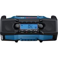 Radio de chantier compacte avec Bluetooth 5.0, Lithium-ion, 18 V Groupe Belzile Dickner