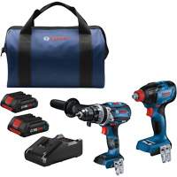 2-Tool Combo Kit, Lithium-Ion, 18 V Groupe Belzile Dickner