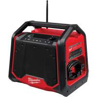 Radio de chantier Bluetooth M18 et chargeur, Lithium-ion, 18 V Groupe Belzile Dickner