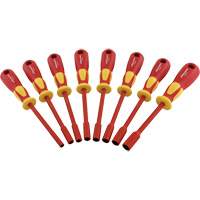 Metric Insulated Nut Driver Set, 1000 V, 8 Pcs Groupe Belzile Dickner